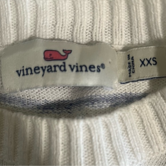 VINEYARD VINES Stripe Relaxed Cotton Sweater - Picture 3 of 11